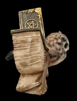 Eulen Figur Braun - Botschafterin Mit Buchflügeln -Figurenmodell Geschäft FS25623 Eulen Figur braun Botschafter mit Buchfl geln 8 1280x1280