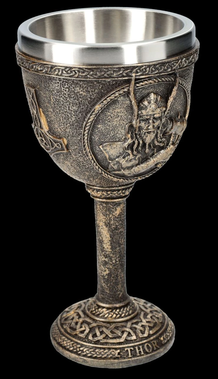 Kelch Wikinger Götter - Thor 4 Kelch Wikinger Götter - Thor – Bild 2