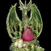 Drachen Figur Grün - Beschützer Der Brut