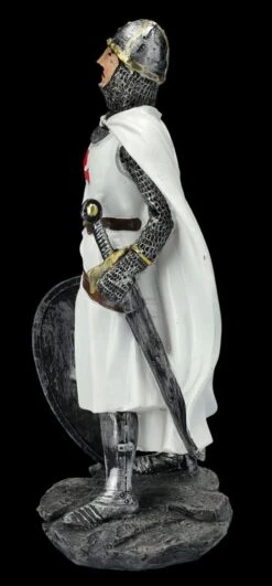 Tempelritter Figur Stützt Sich Auf Schild -Figurenmodell Geschäft FS25700 Tempelritter Figur 4 1280x1280
