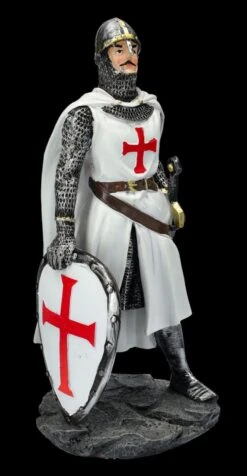 Tempelritter Figur Stützt Sich Auf Schild -Figurenmodell Geschäft FS25700 Tempelritter Figur 9 1280x1280