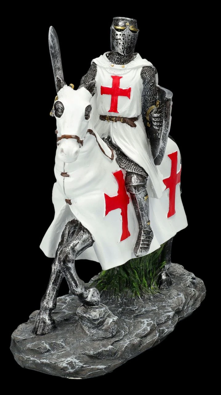 Tempelritter Figur Reitend Auf Pferd 4 Tempelritter Figur Reitend Auf Pferd – Bild 2