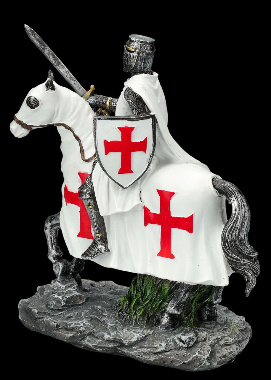 Tempelritter Figur Reitend Auf Pferd 9 Tempelritter Figur Reitend Auf Pferd – Bild 7