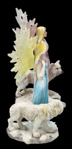 Elfen Figuren 2er Set - Feen Mit Wolf Babys -Figurenmodell Geschäft FS25703 Elfen Figuren 2er Set Feen mit Wolf Babys 8 1280x1280