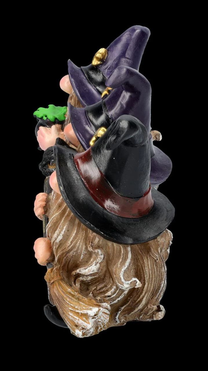Lustige Hexen Figuren 3er Set 7 Lustige Hexen Figuren 3er Set – Bild 5