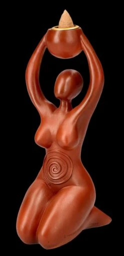 Rückfluss-Räucherhalter - Spiral Göttin Tribut -Figurenmodell Geschäft FS25752 R ckfluss R ucherhalter Spiral G ttin Tribut 2 1280x1280