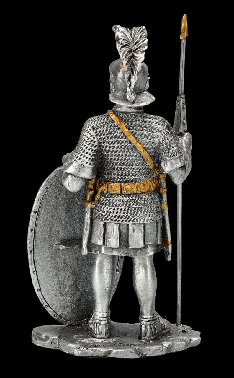 Zinnfigur - Römischer Legionär Mit Speer 7 Zinnfigur - Römischer Legionär Mit Speer – Bild 5