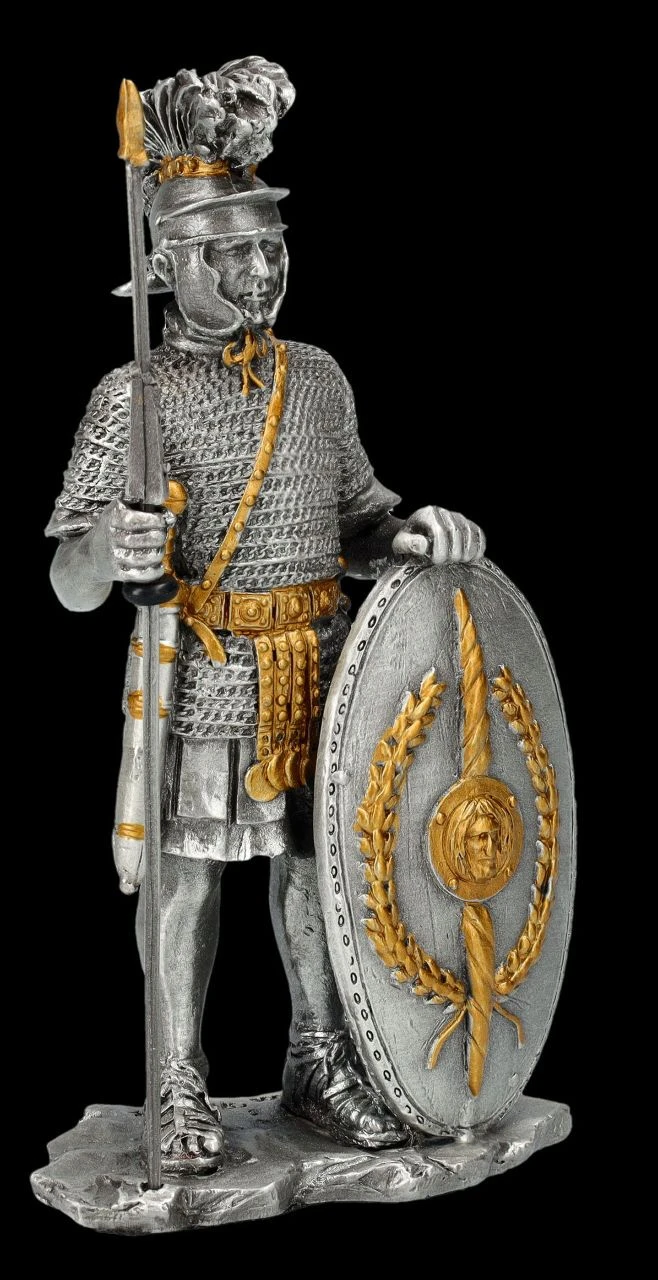 Zinnfigur - Römischer Legionär Mit Speer 5 Zinnfigur - Römischer Legionär Mit Speer – Bild 3