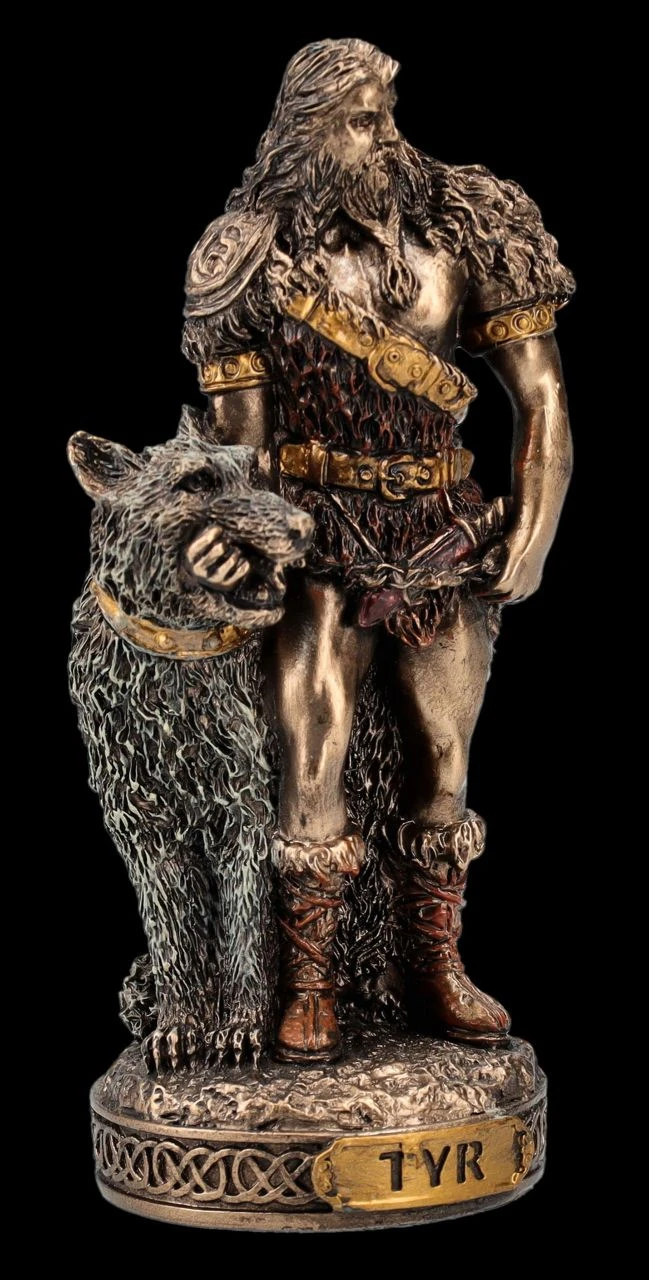 Tyr Figur Klein - Germanischer Gott Des Kampfes 4 Tyr Figur Klein - Germanischer Gott Des Kampfes – Bild 2