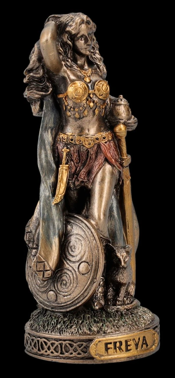 Freya Figur Klein - Germanische Göttin Der Liebe 5 Freya Figur Klein - Germanische Göttin Der Liebe – Bild 3