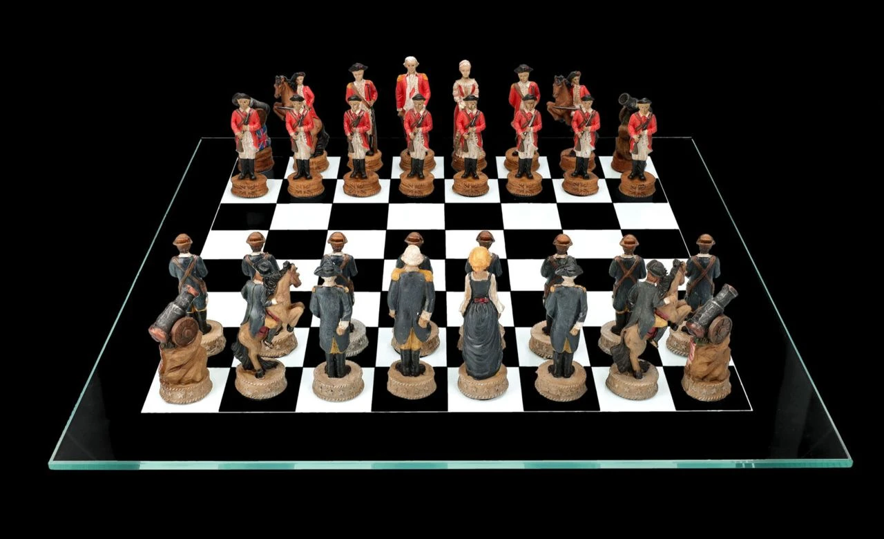 Schachspiel - Amerikanischer Unabhängigkeitskrieg 7 Schachspiel - Amerikanischer Unabhängigkeitskrieg – Bild 5