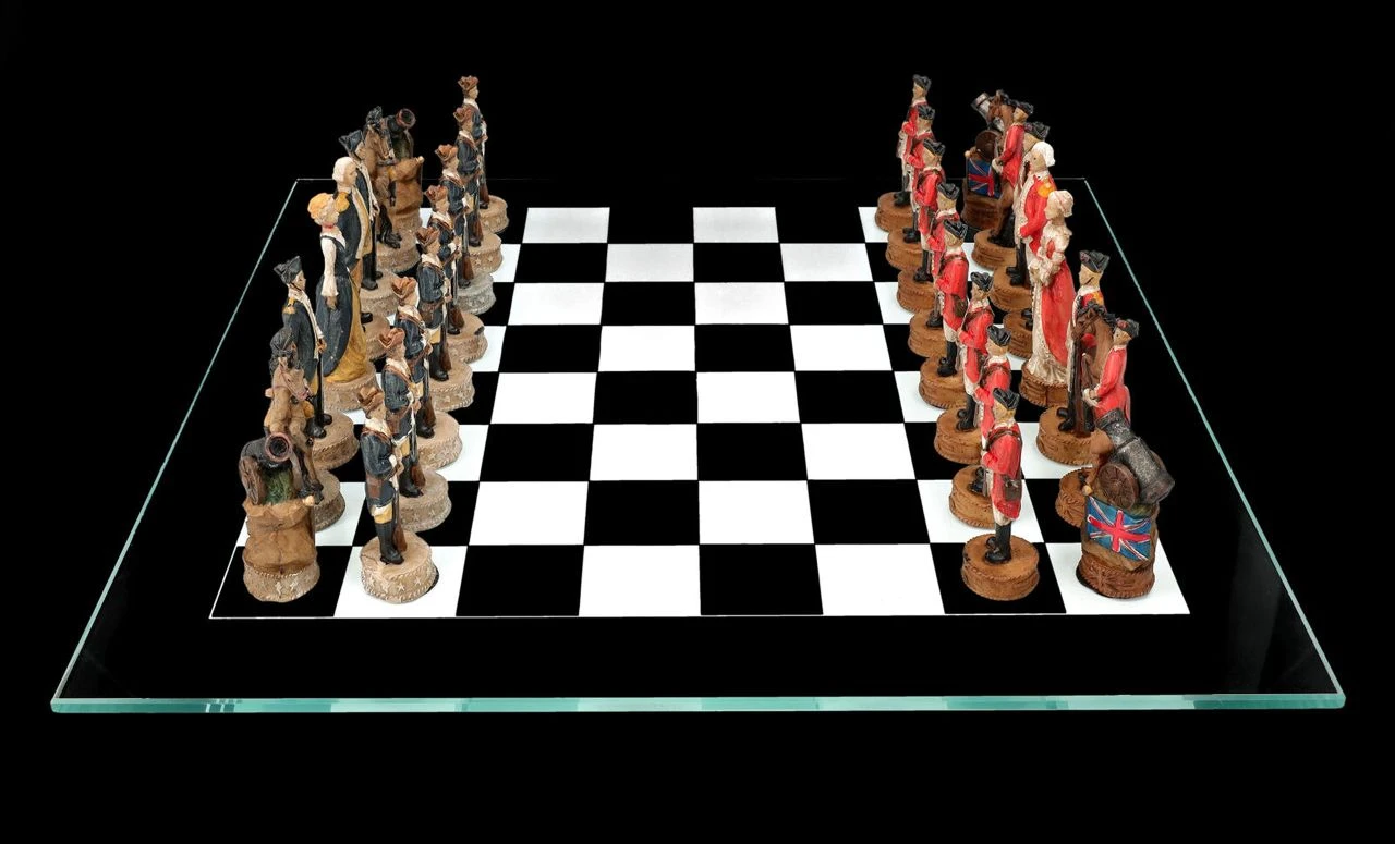 Schachspiel - Amerikanischer Unabhängigkeitskrieg 11 Schachspiel - Amerikanischer Unabhängigkeitskrieg – Bild 9