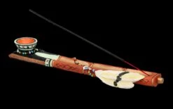 Räucherstäbchenhalter Indianer - Friedenspfeife