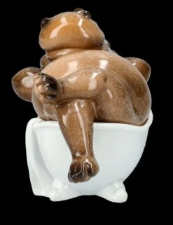 Lustige Nilpferd Figur In Badewanne -Figurenmodell Geschäft FS25928 Lustige Nilpferd Figur in Badewanne 4 1280x1280