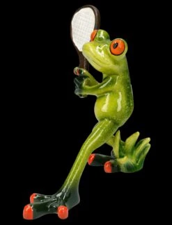 Lustige Frosch Figur - Tennis Ass -Figurenmodell Geschäft FS25937 Lustige Frosch Figur Tennis Ass 3 1280x1280