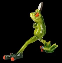 Lustige Frosch Figur - Tennis Ass -Figurenmodell Geschäft FS25937 Lustige Frosch Figur Tennis Ass 4 1280x1280