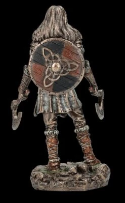 Wikingerin Figur - Brynhild Mit Zwei Äxten -Figurenmodell Geschäft FS26083 Wikinger Figur Brynhild mit zwei xten 6 1280x1280