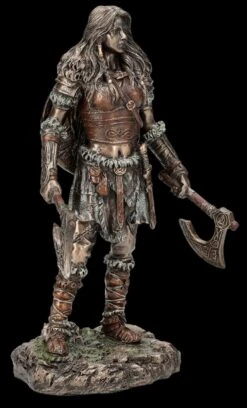 Wikingerin Figur - Brynhild Mit Zwei Äxten -Figurenmodell Geschäft FS26083 Wikinger Figur Brynhild mit zwei xten 9 1280x1280