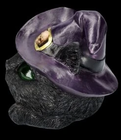 Hexenkatzen-Kopf Dekofigur - Familiar Grin 13 Hexenkatzen-Kopf Dekofigur - Familiar Grin -Figurenmodell Geschäft FS26096 Hexenkatzenkopf Dekofigur LED FAmiliar Grin 4 1280x1280