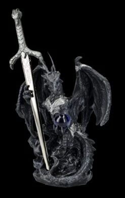 Brieföffner - Schwarzer Drache In Rüstung 13 Brieföffner - Schwarzer Drache In Rüstung -Figurenmodell Geschäft FS26117 Brief ffner Schwarzer Drache in R stung 2 1280x1280