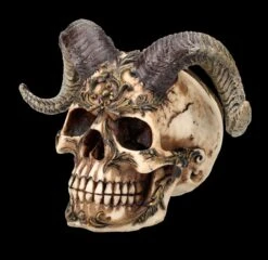 Totenkopf Figur Mit Hörnern - Diablo Skull -Figurenmodell Geschäft FS26190 Totenkopf Figur mit H rnern Diablo Skull 2 1280x1280