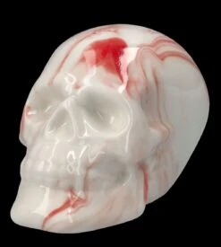 Totenkopf Figur Keramik - Marbellum Klein -Figurenmodell Geschäft FS26369 Totenkopf Figur Keramik Marbellum klein 2 1280x1280
