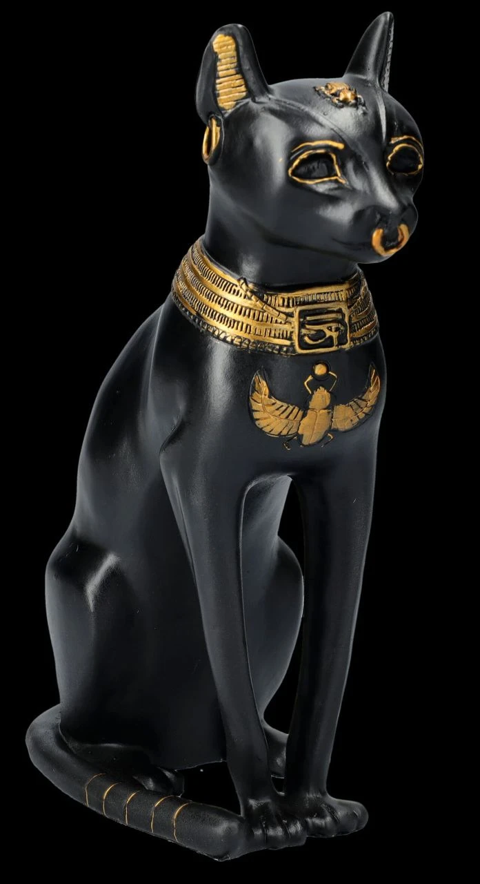 Bastet Figur - Ägyptische Göttin Als Katze 3 Bastet Figur - Ägyptische Göttin Als Katze