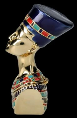 Nofretete Büste Als Verzierte Schmuckdose -Figurenmodell Geschäft FS26421 Nofretete B steals verzierte Pillendose 4 1280x1280