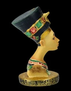Nofretete Büste Klein - Handbemalt -Figurenmodell Geschäft FS26425 Nofretete B ste klein Handbemalt 8 1280x1280