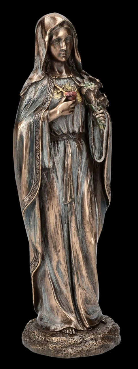 Madonna Figur - Unbeflecktes Herz Maria 5 Madonna Figur - Unbeflecktes Herz Maria – Bild 3