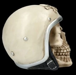Totenkopf Figur Mit Helm Beige -Figurenmodell Geschäft FS26531 Totenkopf Figur mit Helm beige 8 1280x1280