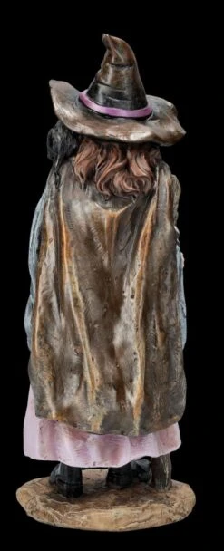 Hexen Figur Mit Katze Und Schädel -Figurenmodell Geschäft FS26548 Hexennfigur mit Katze und Sch del 6 1280x1280
