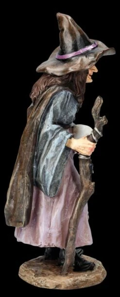 Hexen Figur Mit Katze Und Schädel -Figurenmodell Geschäft FS26548 Hexennfigur mit Katze und Sch del 8 1280x1280