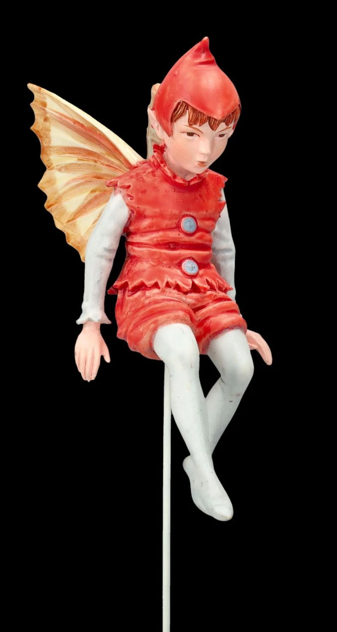 Elfen Figur Zum Stecken - Feen Junge 3 Elfen Figur Zum Stecken - Feen Junge