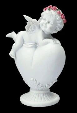 Engel Figur - Putte Mit Rosenkranz Auf Herz 14 Engel Figur - Putte Mit Rosenkranz Auf Herz -Figurenmodell Geschäft FS26628 Engel Figur Putte mit Rosenkranz auf Herz 2 1280x1280