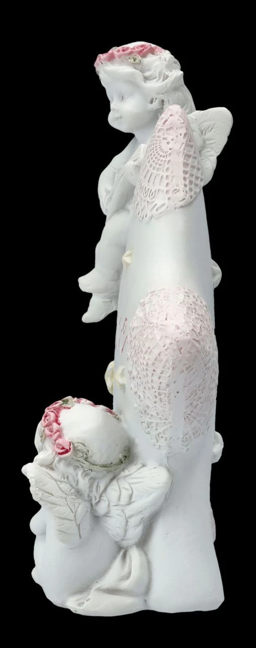 Engel Figur - Putten Mit Stern "Love" 5 Engel Figur - Putten Mit Stern "Love" – Bild 3