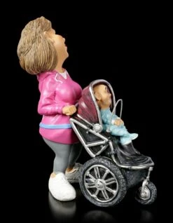 Funny Family Figur - Mutter Mit Kinderwagen -Figurenmodell Geschäft Funny Family Figur Mutter Mit Kind Im Kinderwagen 2 1280x1280