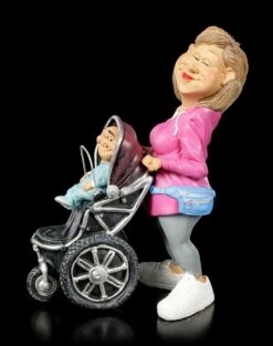 Funny Family Figur - Mutter Mit Kinderwagen -Figurenmodell Geschäft Funny Family Figur Mutter Mit Kind Im Kinderwagen 5 1280x1280