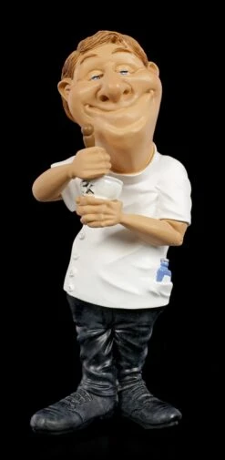 Funny Job Figur - Apotheker Mit Mörser