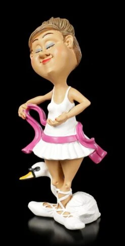 Funny Job Figur - Ballett Tänzerin Mit Schwan -Figurenmodell Geschäft Funny Job Figur Ballett Taenzerin Mit Schwan 2 1280x1280