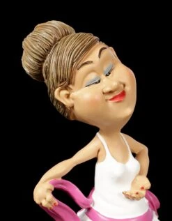 Funny Job Figur - Ballett Tänzerin Mit Schwan -Figurenmodell Geschäft Funny Job Figur Ballett Taenzerin Mit Schwan 5 1280x1280