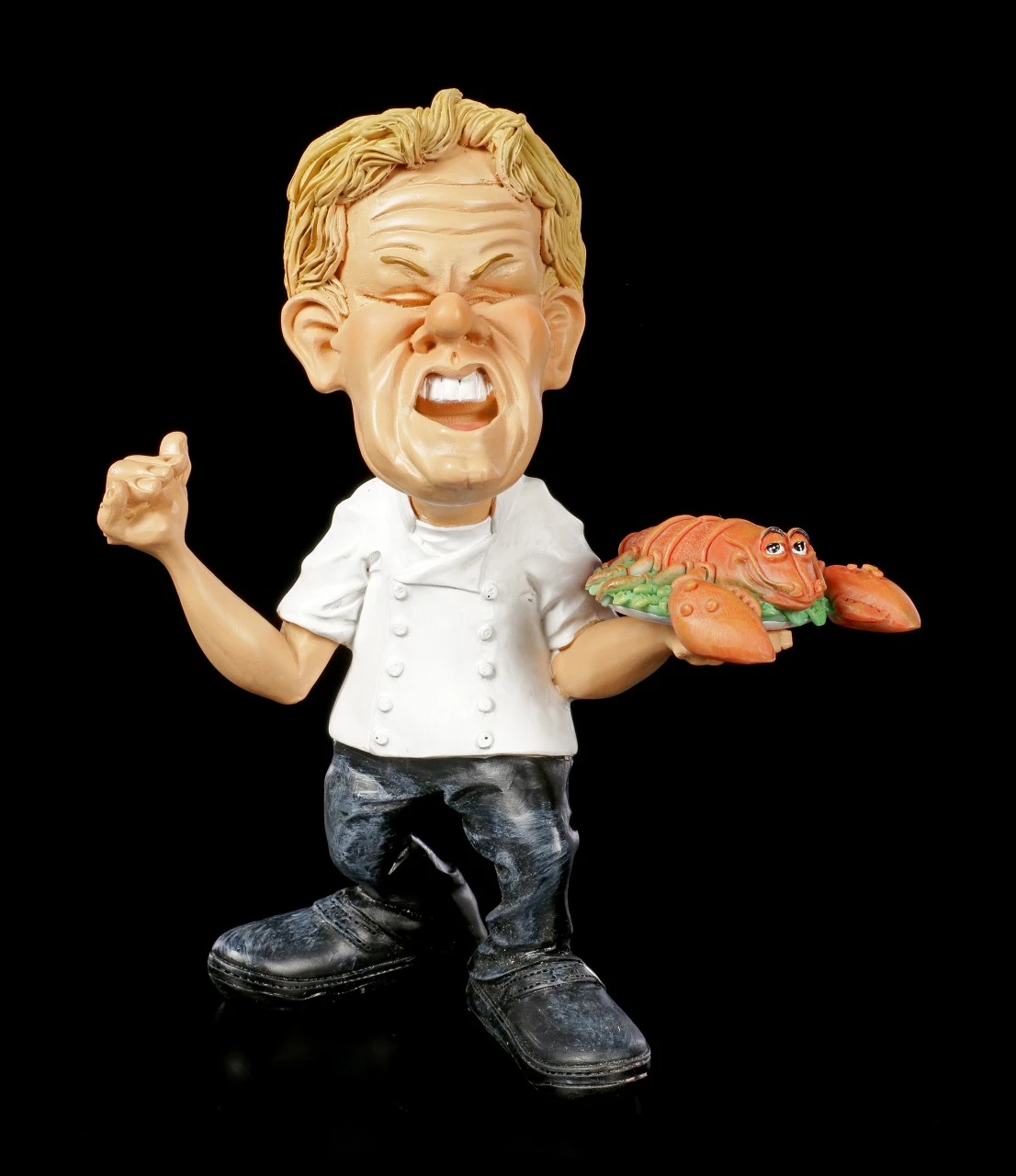 Funny Job Figur - Küchenchef Mit Hummer 4 Funny Job Figur - Küchenchef Mit Hummer – Bild 2