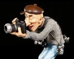Funny Job Figur - Fotograf Mit Moderner Kamera -Figurenmodell Geschäft Funny Job Figur Fotograf Mit Moderner Kamera 4 1280x1280
