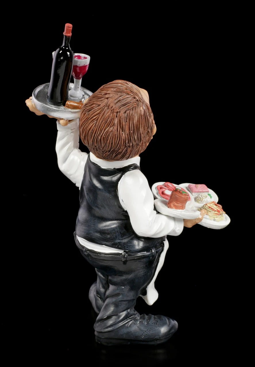 Funny Job Figur - Kellner Mit Schlemmereien 7 Funny Job Figur - Kellner Mit Schlemmereien – Bild 5