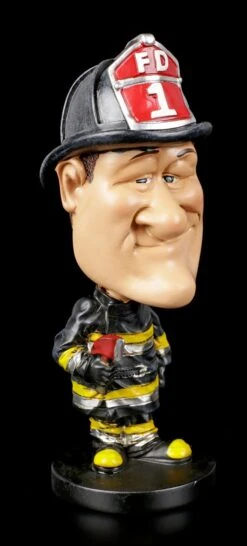 Funny Job Figur - Wackelkopf Feuerwehrmann