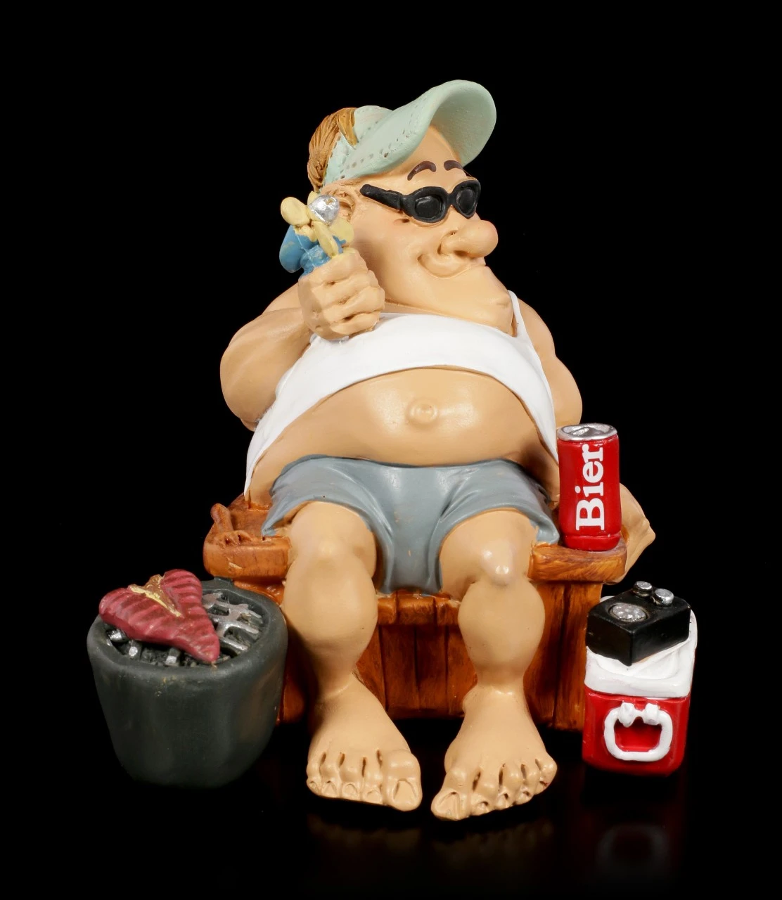 Funny Life Figur - Camper Mit Grill Und Bier 8 Funny Life Figur - Camper Mit Grill Und Bier – Bild 6