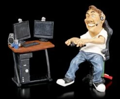 Funny Sports Figur - Gamer Vor PC -Figurenmodell Geschäft Funny Sports Figur Gamer Vor PC 5 1280x1280