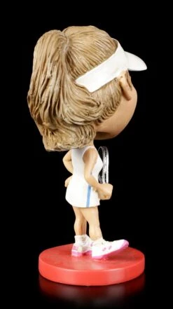 Funny Sports Figur - Wackelkopf Tennisspielerin -Figurenmodell Geschäft Funny Sports Figur Wackelkopf Tennis Spielerin 4 1280x1280