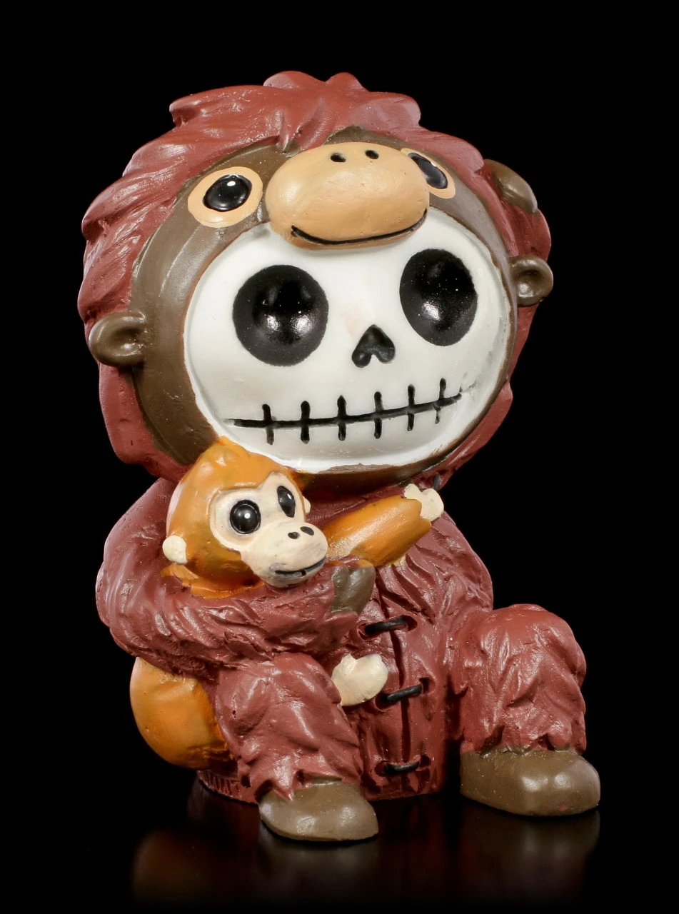 Furry Bones Figur - Affe Utan 3 Furry Bones Figur - Affe Utan