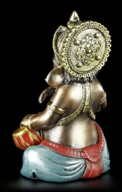 Kleine Ganesha Figur Musizierend Mit Tabla -Figurenmodell Geschäft Ganesha Figur Hindu Gottheit 4571478a331405 1280x1280
